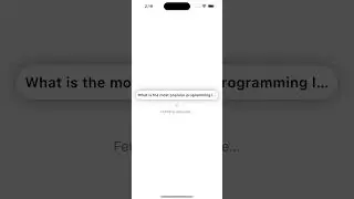 ChatGPT iOS Demo App