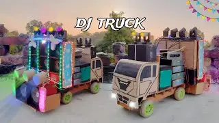 Mini Dj Truck loading At-New Home by cardboard making dj truck and light dj toy eicher dj big Dj Sr
