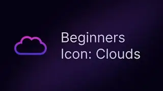 Figma Beginners Icons: Clouds