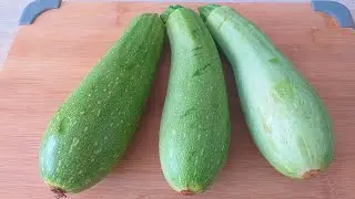Three recipes! I DO NOT FRY ZUCCHINS! A couple of minutes and THEY ARE ON THE TABLE!