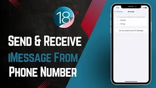 How to Send and Receive iMessage From Phone Number