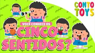 OS NOSSOS CINCO SENTIDOS || CONTOTOYS 🚀