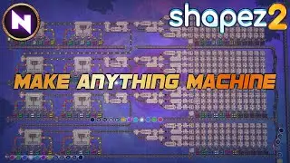 Multi-Level CRYSTALS To Complete The MAKE ANYTHING MACHINE [MAM] | 06 | Shapez 2 | Tutorial/Guide