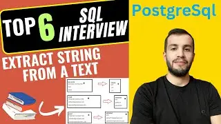 Top 6 SQL Tricky INTERVIEW Questions & Answers |Extract string from a text