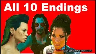 All 10 Cyberpunk 2077 ENDINGS SECRETS, how to get or avoid them, Sun, Star, Temperance