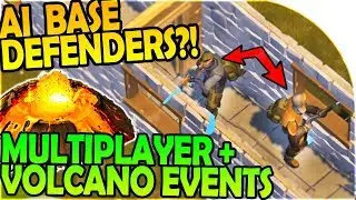 TOM AI BASE DEFENDER - MULTIPLAYER + VOLCANO EVENTS INBOUND- Last Day On Earth Survival 1.6.7 Update