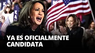 KAMALA HARRIS acepta la CANDIDATURA presidencial DEMÓCRATA con un discurso de unidad | El Comercio