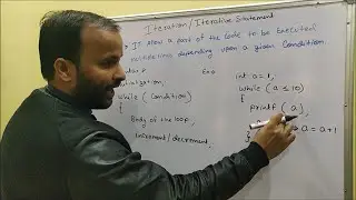While loop in c programming | Iteration Statements | Syntax | Flow chart | Program