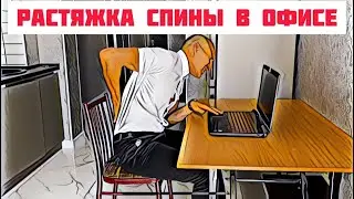 Растяжка спины в офисе