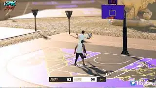 Blacktop Plus mod -  Gameplay at the Castle (NBA 2K23 PC)