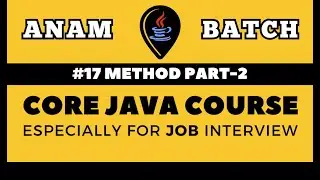 #17 Core Java Tutorial for Beginners | method part-2 | Lecture-17 | JAVA FULL STACK COURSE DAY-17