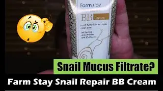FARM STAY SNAIL REPAIR BB CREAM | Try-on + First Impression