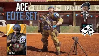 ACE ELITE SET In Y6S4 High Calibre - MVP Animation, Weapon Skins -Showcase IN-GAME Rainbow Six Siege