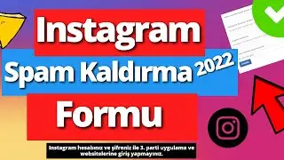 Instagram Spam Kaldırma (2024) - Spam Kaldırma Formu