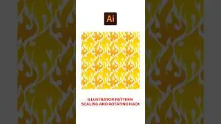 ABSOLUTE BEST Way to Scale and Rotate Patterns in Illustrator 2025