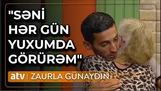 Aslan 68 gündən sonra anası ilə görüşdü - Zaurla Günaydın