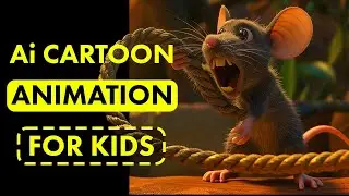 How to Make Ai Cartoon Animation for Kids! - Faceless YouTube Channel