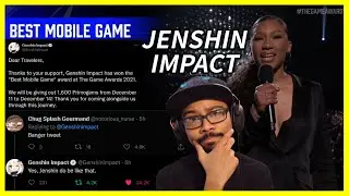 Jenshin Impact wins best mobile game at the game awards 2021?!