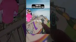 $100,000,000 Car Vs Tank