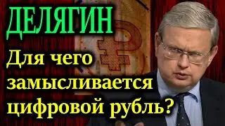 ДЕЛЯГИН. Для чего замысливается цифровой рубль?