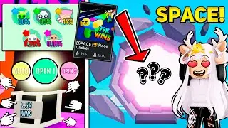 ВОШЛА в ПОРТАЛ и ПОЛУЧИЛА МНОГО ВИНОВ в RACE CLICKER! / ROBLOX