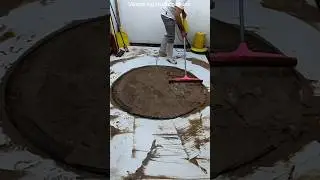 Amazing dirty round rug asmr