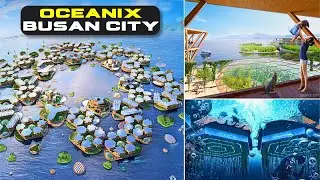 South Korea's Pioneering Floating City: OCEANIX Busan