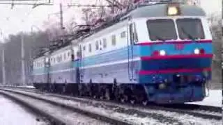 Электровозы ЧС2к-729, ЧС2к-747 и ЧС2к-798