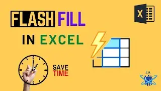 How to use Flash Fill Function in Excel