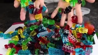 Как изготавливают фруктовые желейные конфеты