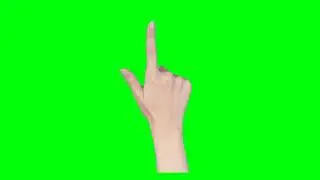Finger touch green screen | no copyright video.