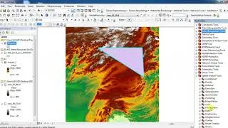 Shapefile Creation and Extract by Mask in ArcGIS