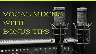 Vocal Mixing With Bonus Tips | Using Reverb in Insert 🔥🔥🔥🔥