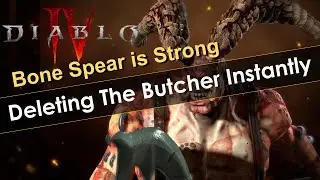Diablo 4 Butcher Annihilated by Bone Spear