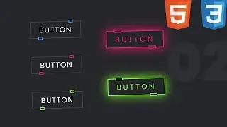 How to Make a Button With Awesome Hover Effects 02 | HTML & CSS