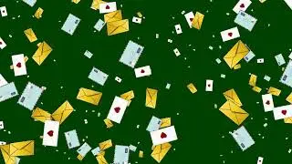 Letters Green Screen Background, Free Use
