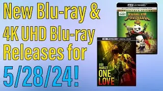New Blu-ray & 4K UHD Blu-ray Releases for May 28th, 2024!