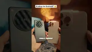 You can FINALLY Airdrop from iPhone to Android? 🤯