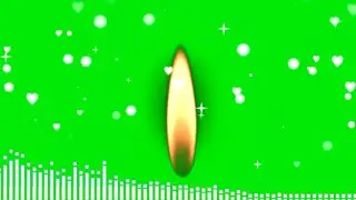3D CANDLE FLAME GREEN SCREEN PARTICLE EFFECTS//green screen khd