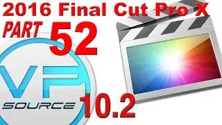 52. How to CREATE CUSTOM TRANSITIONS Final Cut Pro X 10.2 (2016)
