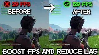 ➢Fortnite Lag & Stutter Fix | Boost FPS✅  | Fortnite high pings fix | INTEL HD GRAPHICS