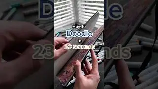 How to DOODLE in 23 seconds! ✍🏻🌺 (