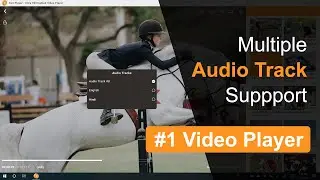 How to Change Audio Track of Video | CnX Player Multiple Audio Track Suppport 