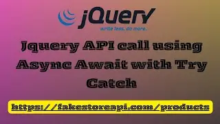The Ultimate Guide to Jquery API with Async Await #jquery #coding #jquerytutorial #javascript