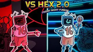 A PRIMEIRA IMPOSSÍVEL DO ANO!! Friday Night Funkin VS Hex V2 atualização (Fnf mods)