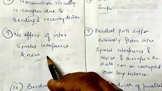 Difference between serial and parallel data transmission-lecture85/coa