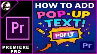 How To Add Popup TEXT Effect In Premiere Pro