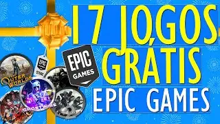 OS 17 JOGOS GRÁTIS da EPIC GAMES STORE no FINAL de 2023! Jogos grátis misteriosos