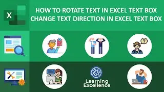 How To Rotate Text In Excel Text Box