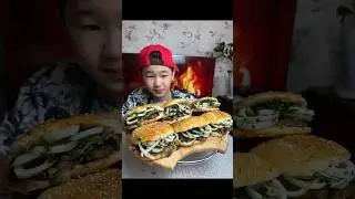 НАСТОЯЩИЙ МУЖСКОЙ БУРГЕР🔥Нон Кабоб